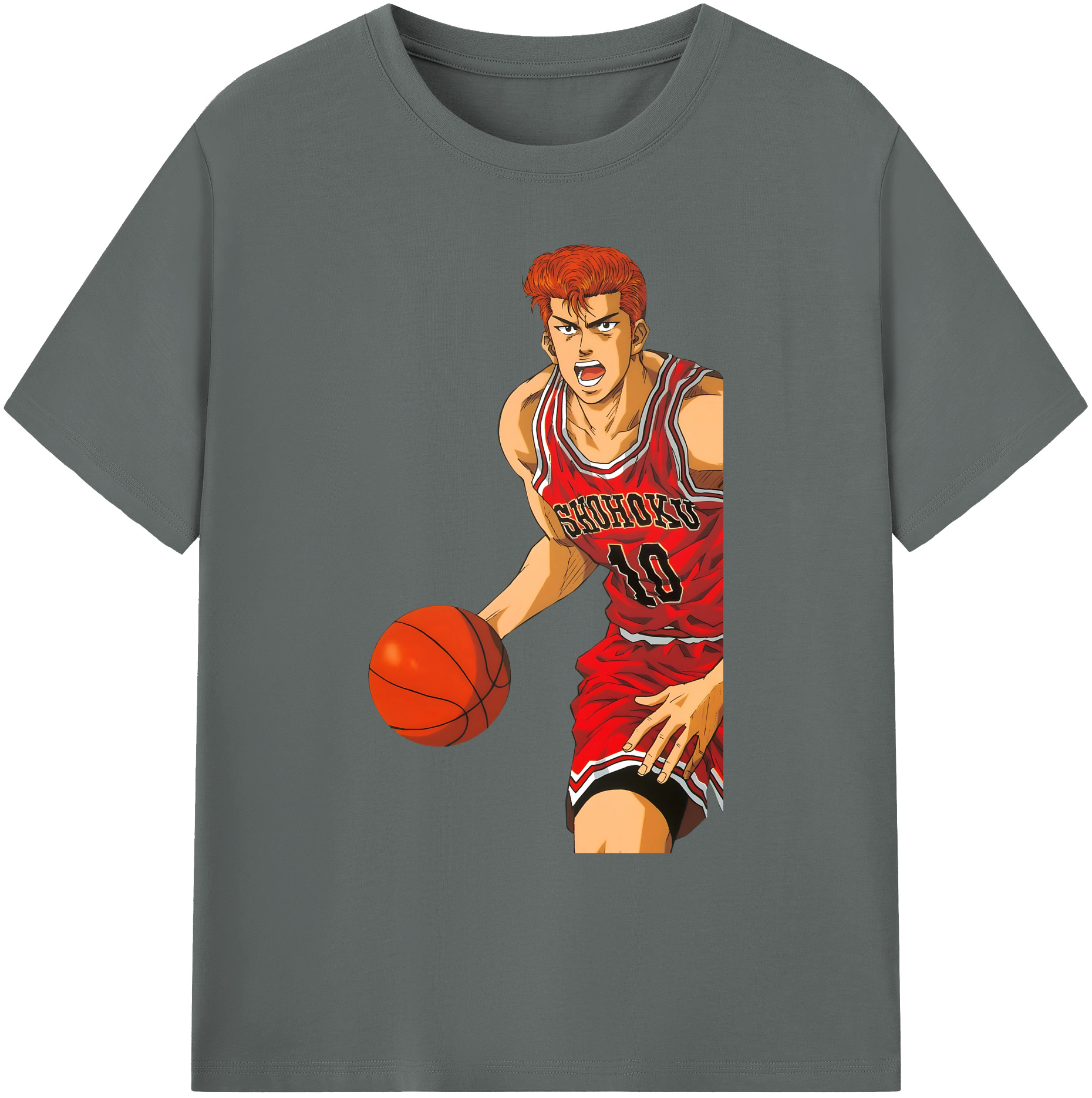 （画像用） SLAM DUNK／スラムダンク 綿100％ メンズ半袖Tシャツ｜肌触りやわらか＆通気性